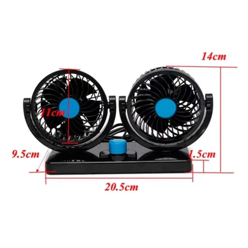 Ventilador 2 En 1 Para Carro
